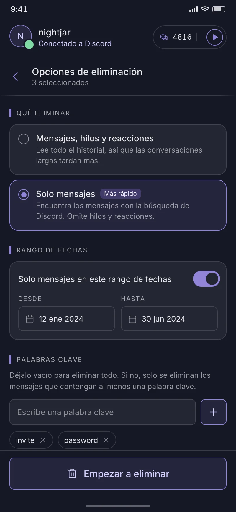 Revisa y limpia